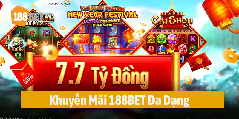 Khuyến mãi 188BET tổ chức thường xuyên cho thành viên nhận thưởng 