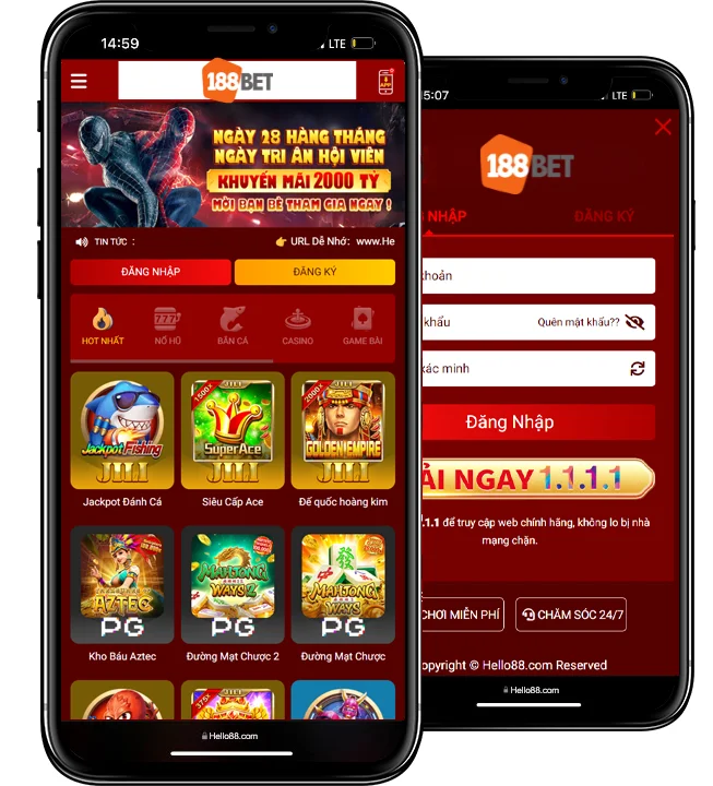 Tải ứng dụng nhà cái 188Bet
